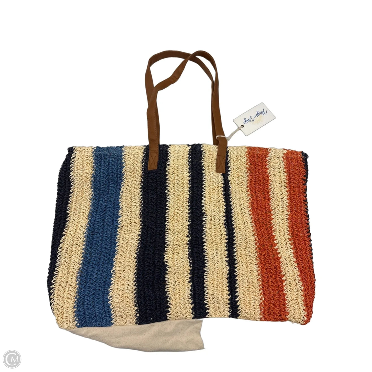 Tote By Clothes Mentor, Size: Large