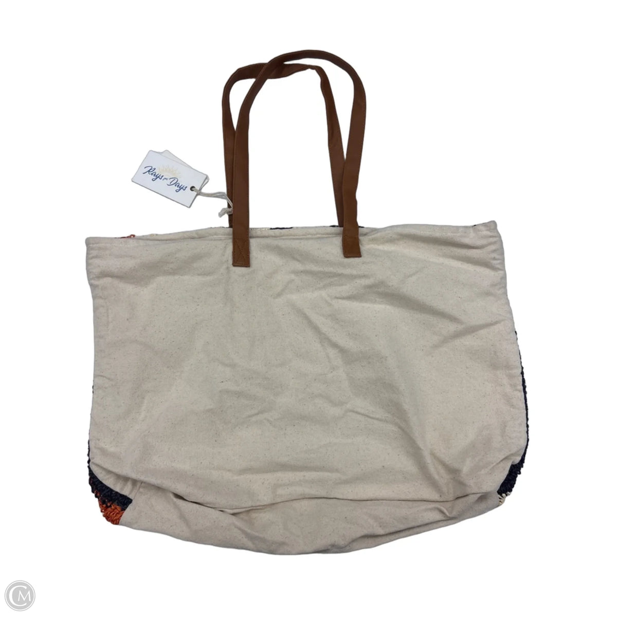 Tote By Clothes Mentor, Size: Large