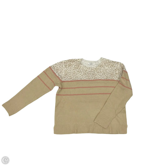 Sweater By Beachlunchlounge In Tan, Size: Xl