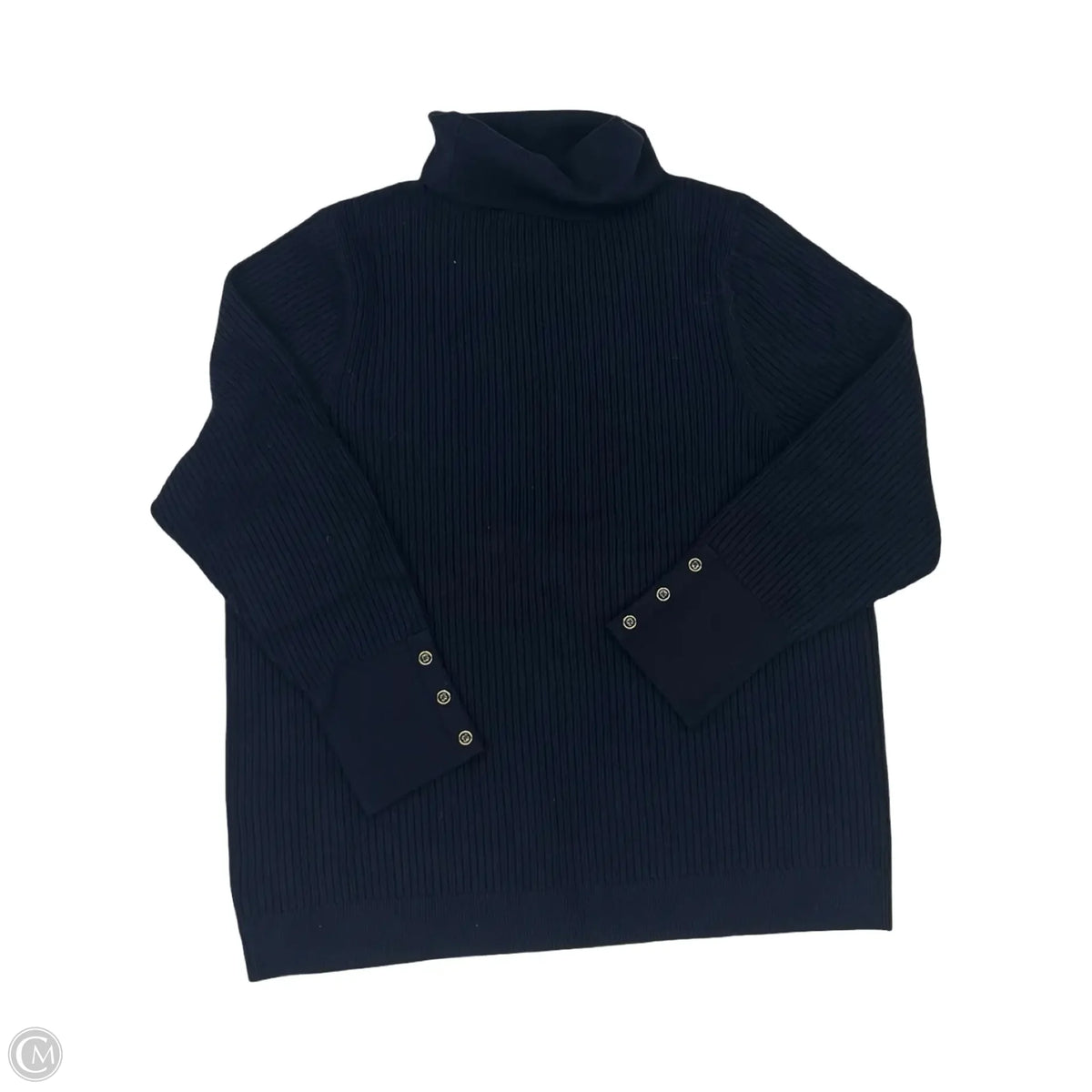 Sweater By Talbots In Navy, Size: 3x