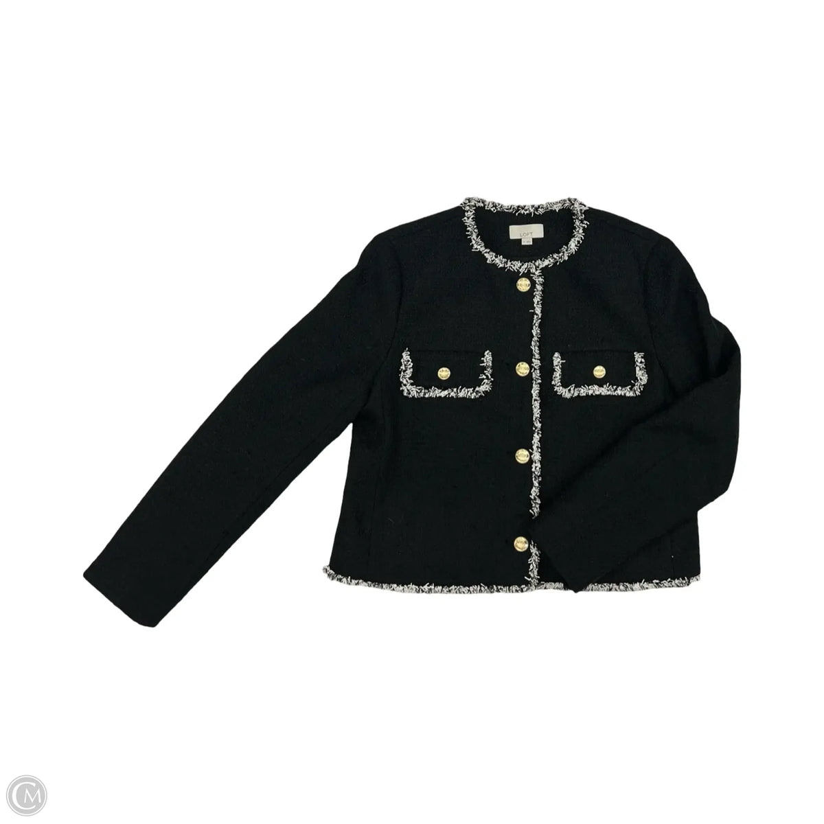Blazer By Loft In Black, Size: M