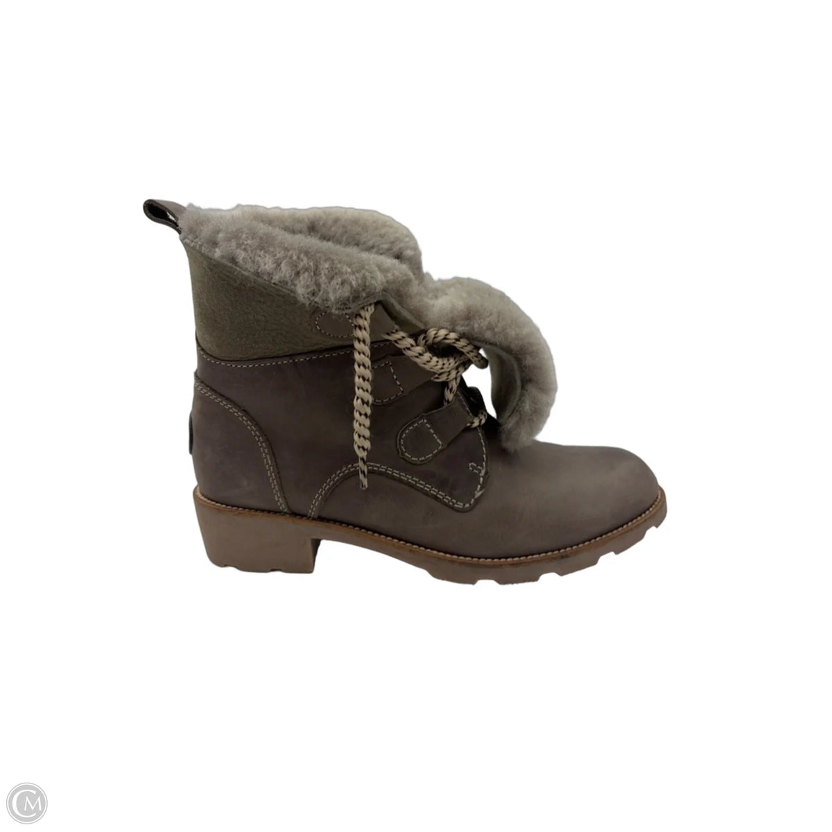Boots Leather By Emu In Brown, Size: 8