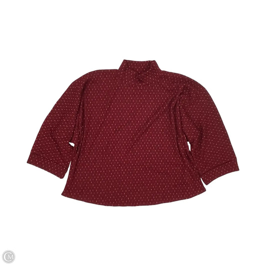 Top Long Sleeve By Free People In Red, Size: L