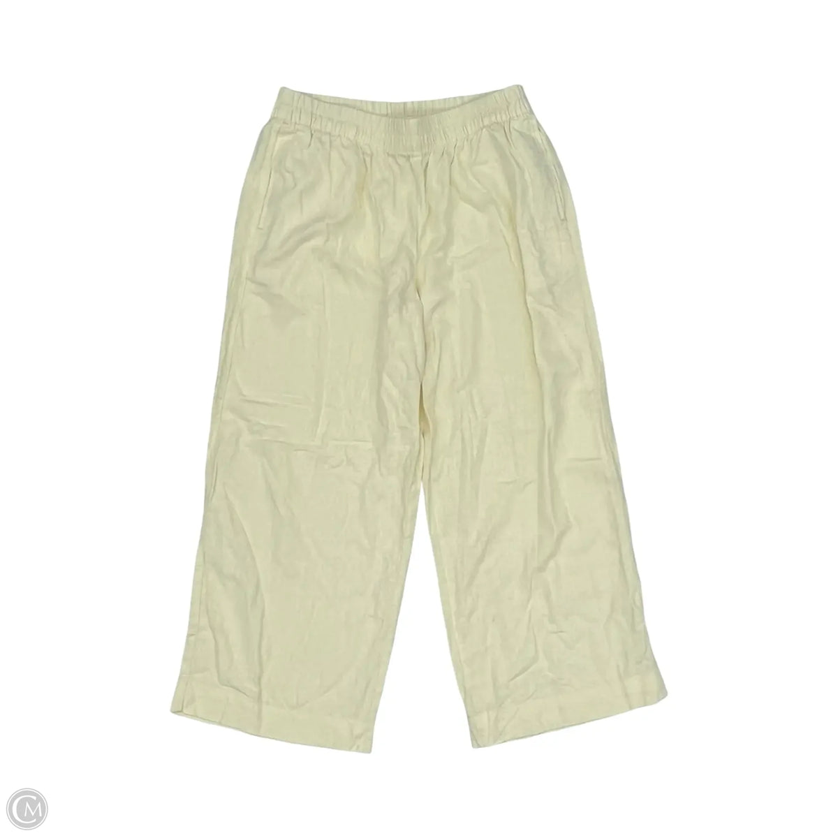 Pants Linen By Old Navy In Yellow, Size: Mp