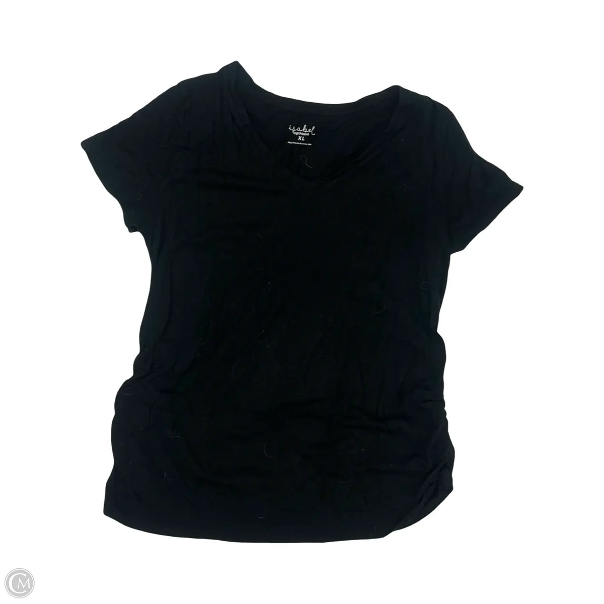 Mat Top Short Sleeve By Isabel Maternity, Size: Xl