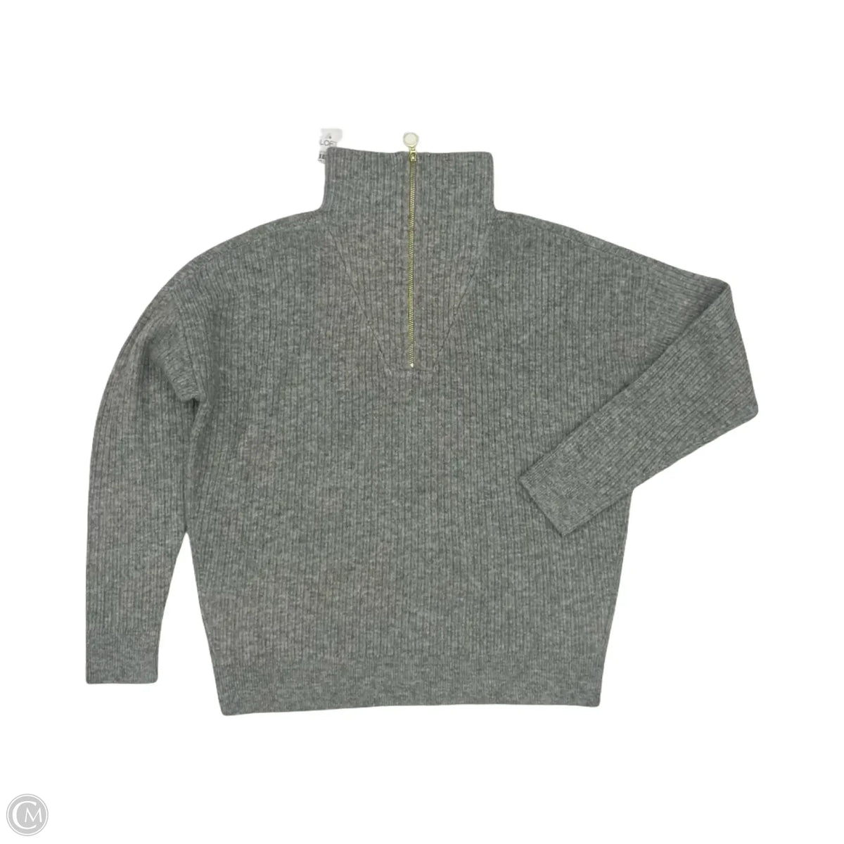 Sweater By Loft In Grey, Size: S