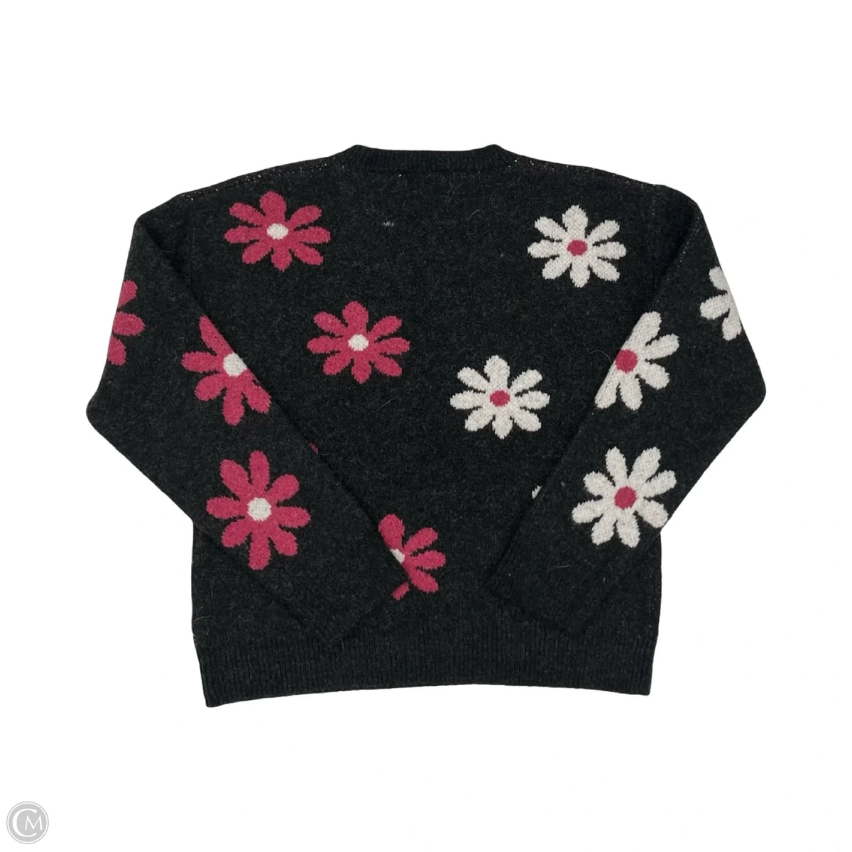Sweater By Truth In Grey & Pink, Size: L