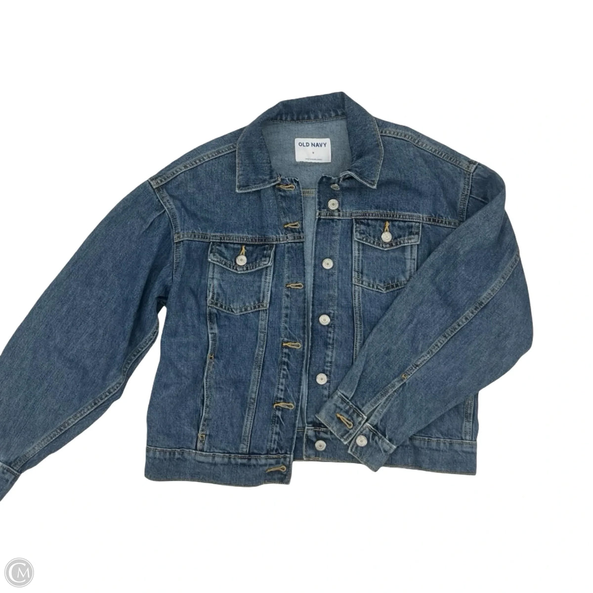 Jacket Denim By Old Navy In Blue Denim, Size: S