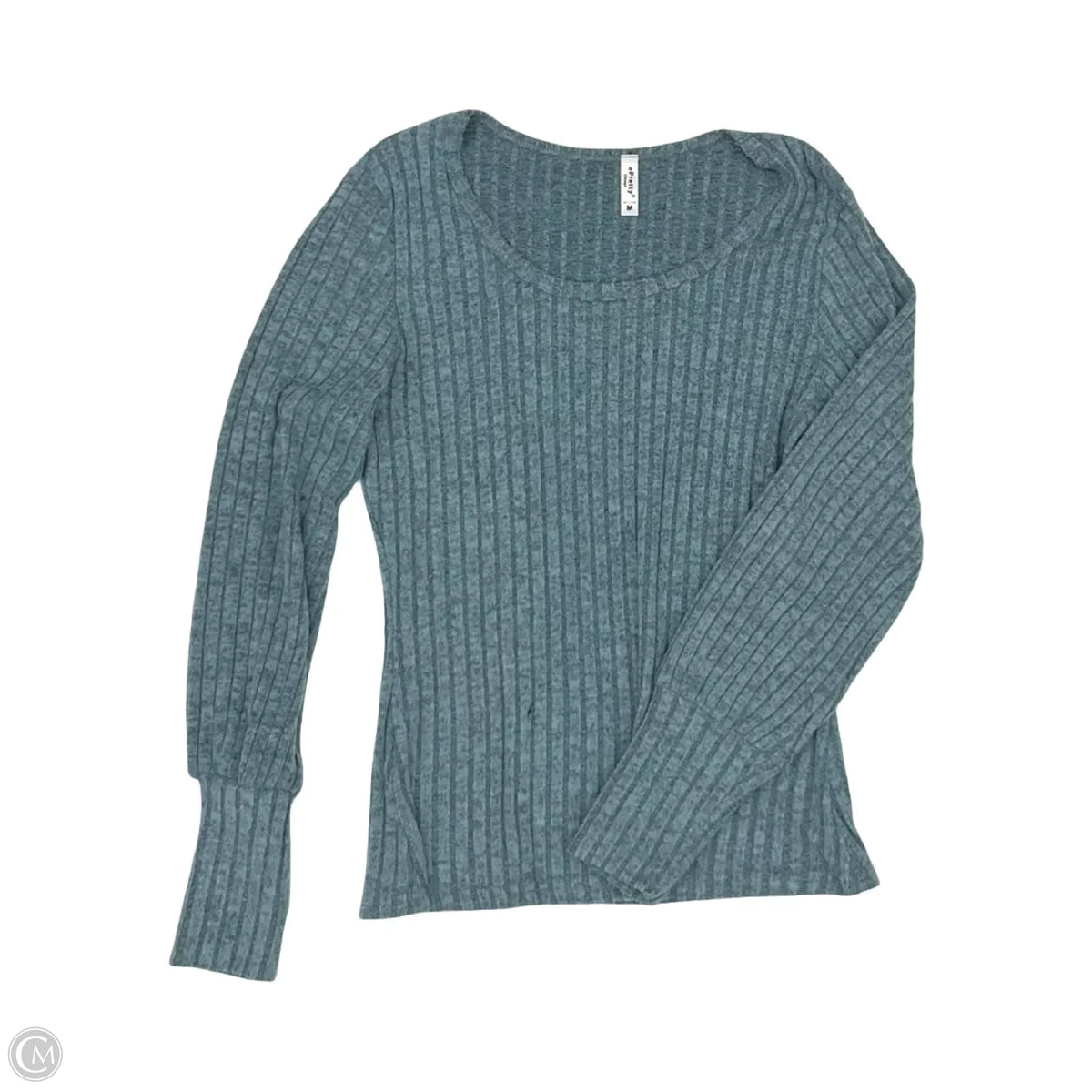 Top Long Sleeve By Clothes Mentor In Blue, Size: M
