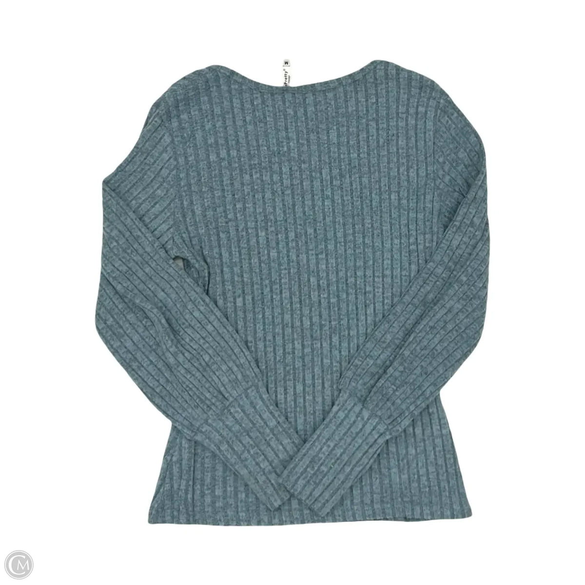 Top Long Sleeve By Clothes Mentor In Blue, Size: M