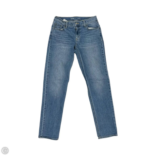 Jeans Boyfriend By Old Navy In Blue Denim, Size: 4