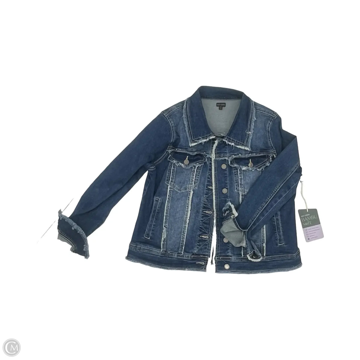 Jacket Denim By Coco And Carmen In Blue Denim, Size: L