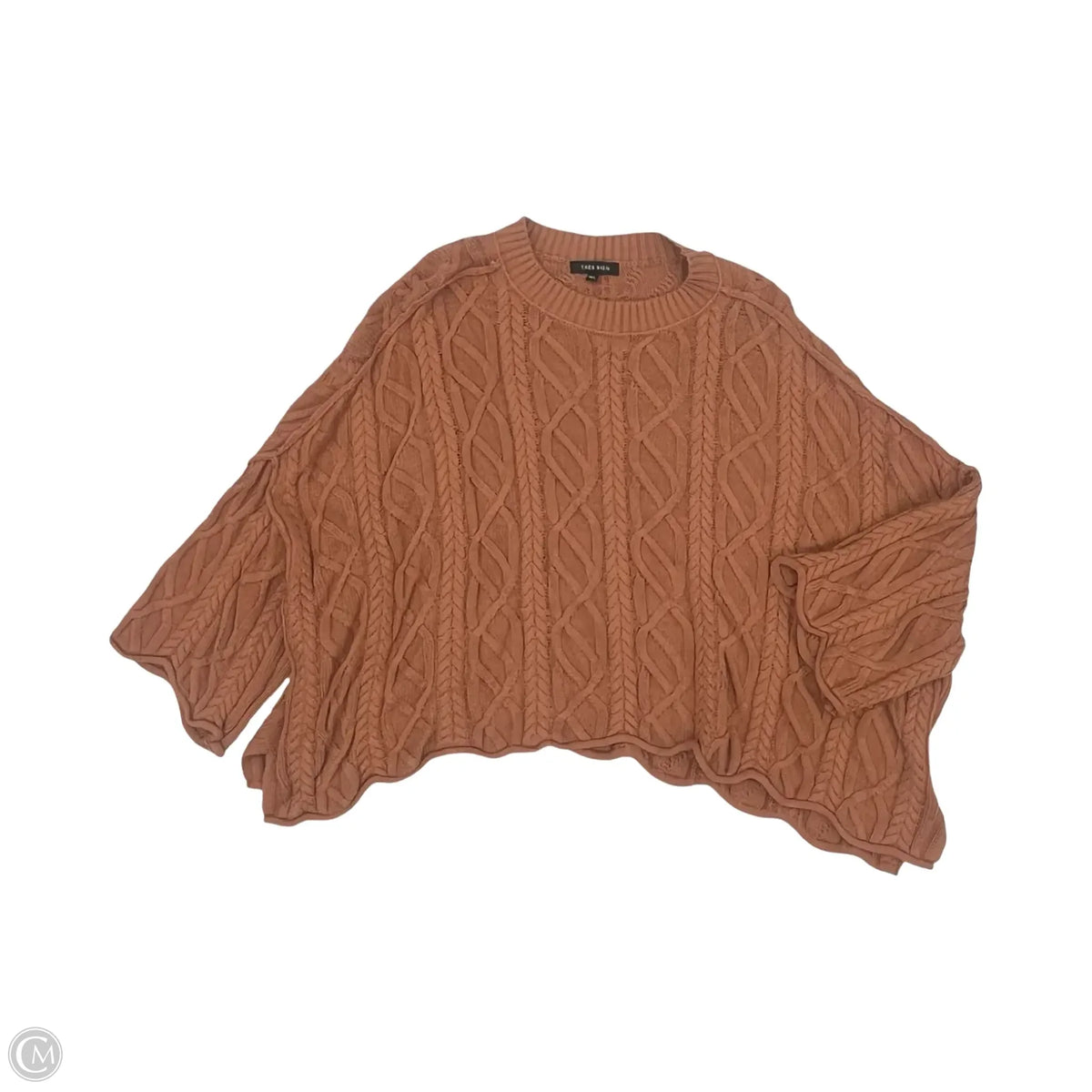 Sweater By Tres Bien In Brown, Size: M