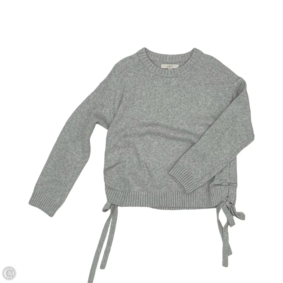 Sweater By Loft In Grey, Size: Xs