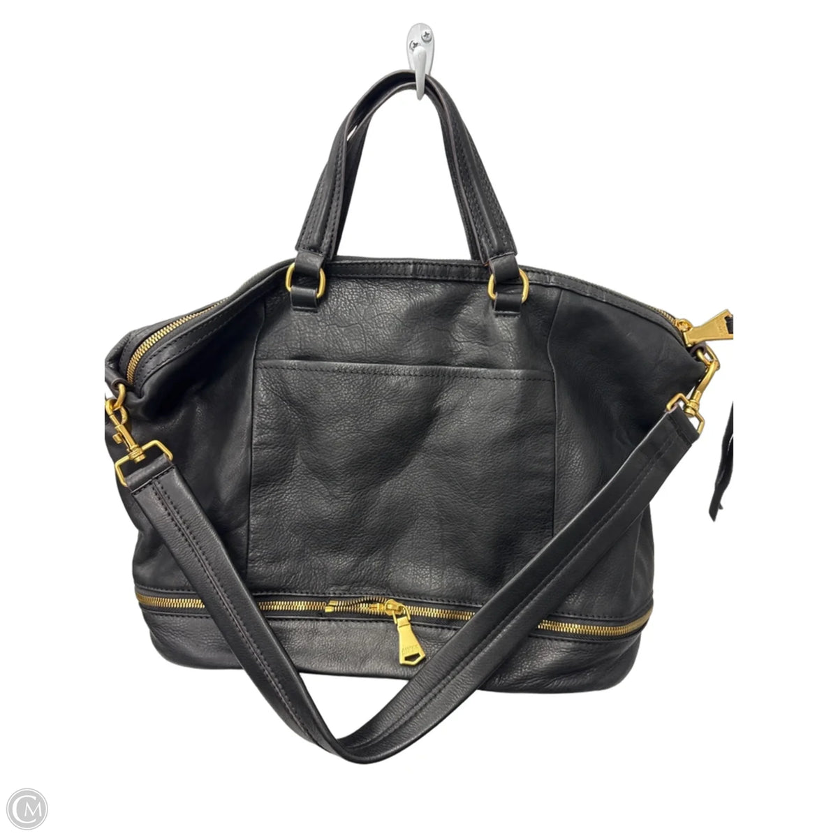 Handbag Leather By Aimee Kestenberg, Size: Large