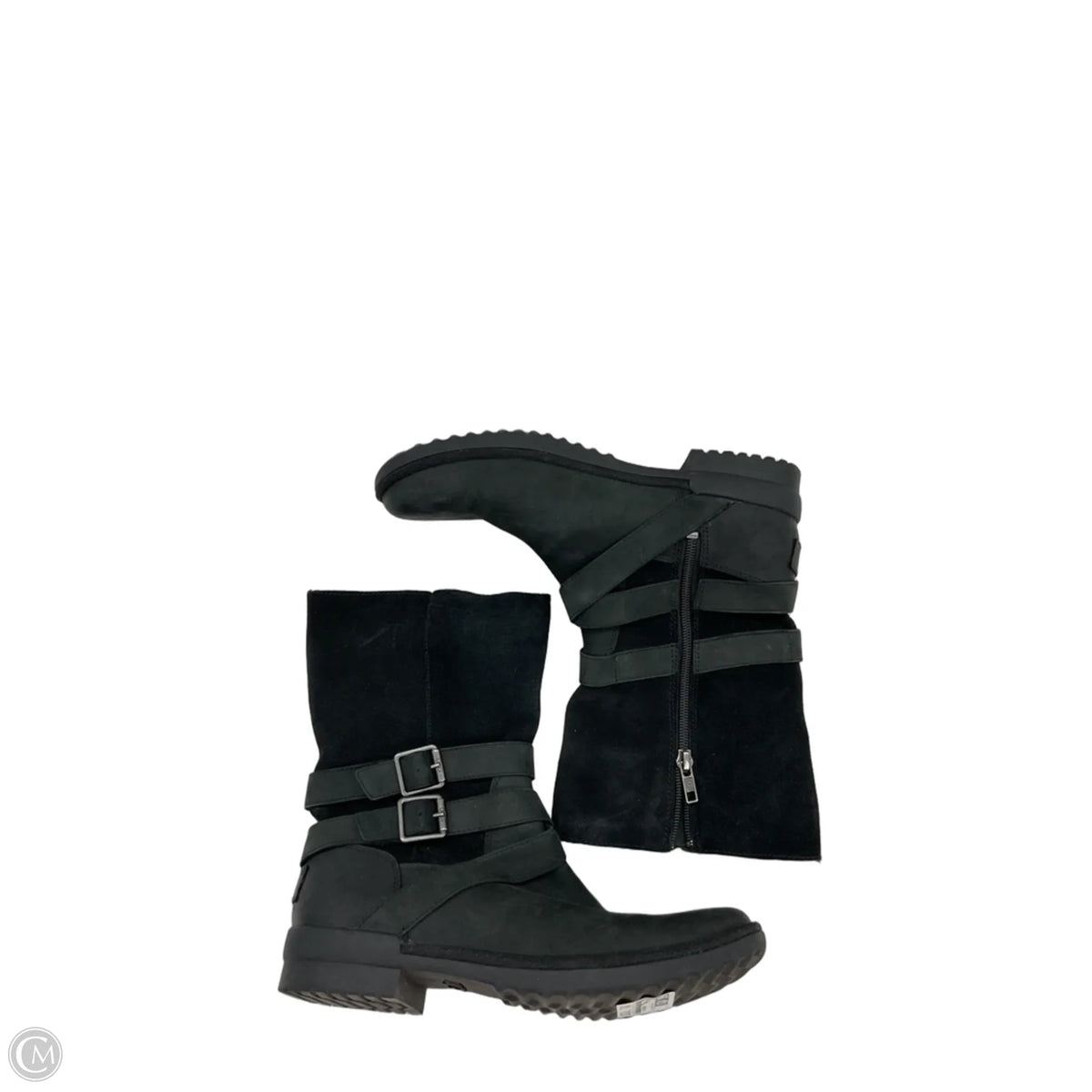 Boots Designer By Ugg In Black, Size: 9