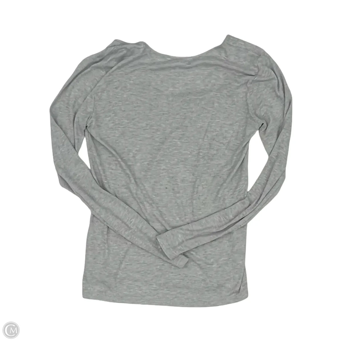 Top Long Sleeve Basic By Treasure And Bond In Grey, Size: L