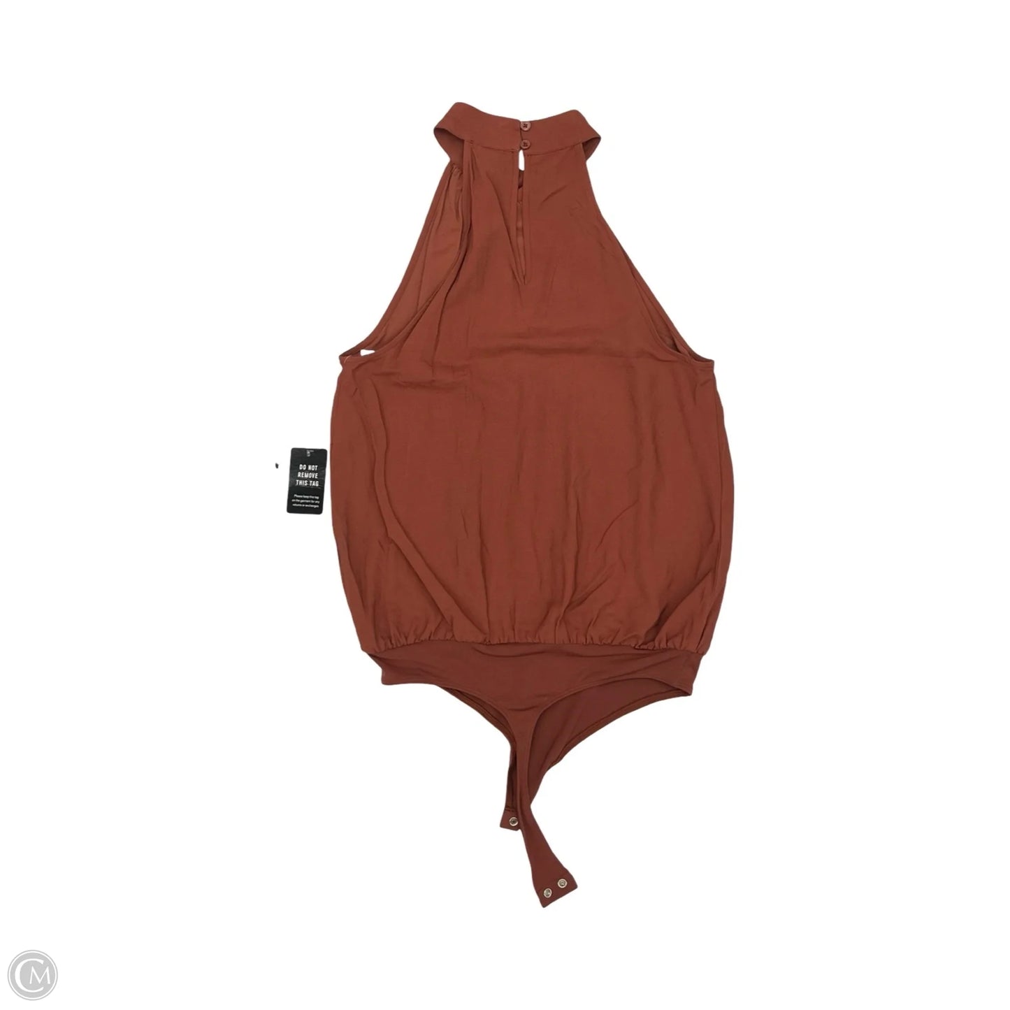 Bodysuit By Express In Orange, Size: S