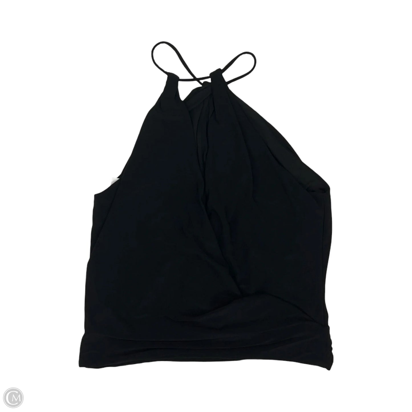 Blouse Sleeveless By Express In Black, Size: S