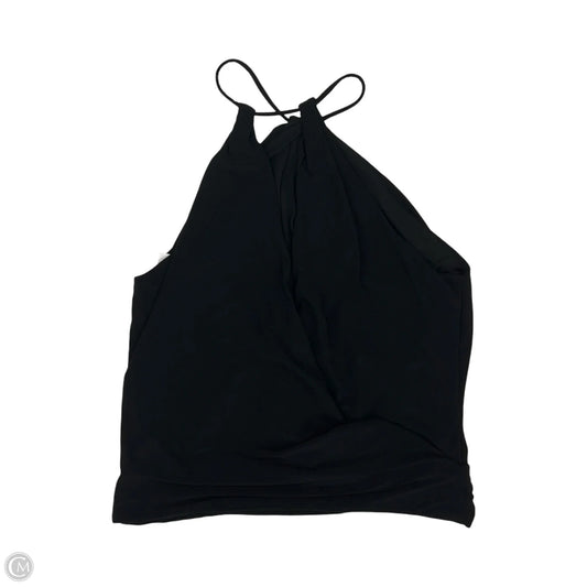 Blouse Sleeveless By Express In Black, Size: S