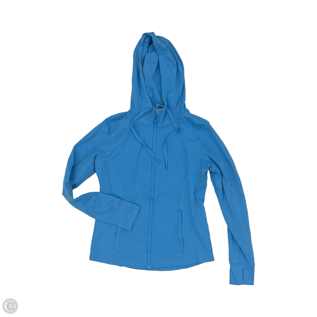 Athletic Jacket By Members Mark In Blue, Size: M