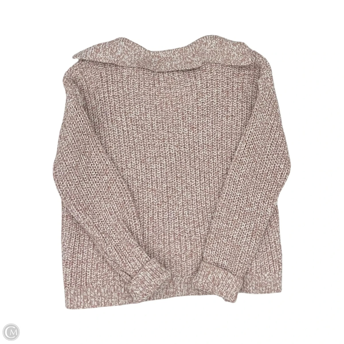 Sweater By Haven In Pink & White, Size: M