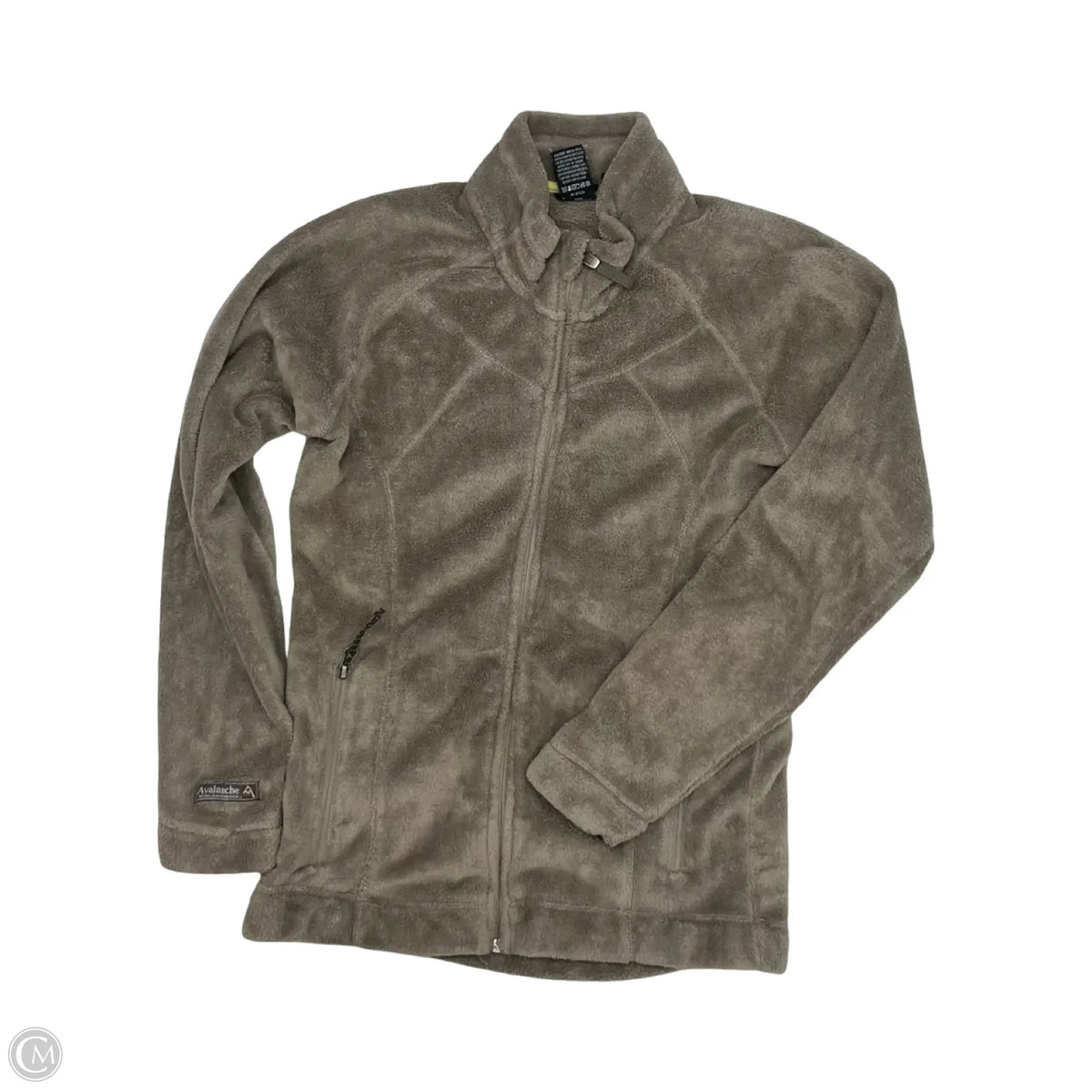 Jacket Fleece By Avalanche In Brown, Size: M