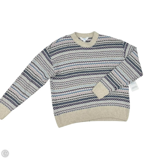 Sweater By Time And Tru In Blue & Purple, Size: S