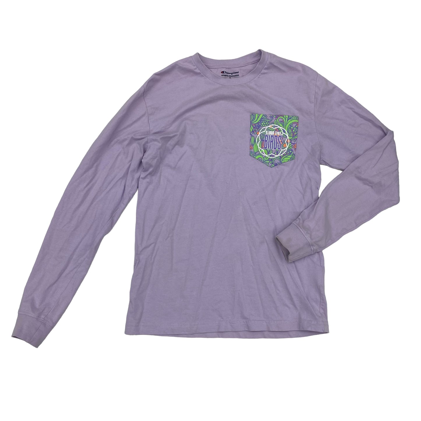 Athletic Top Long Sleeve Crewneck By Champion  Size: S