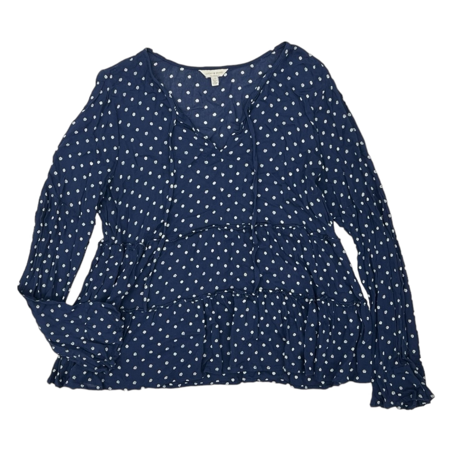 Top Long Sleeve By Lucky Brand  Size: L