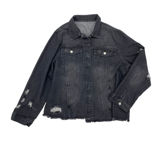 Jacket Denim By Clothes Mentor  Size: 2x