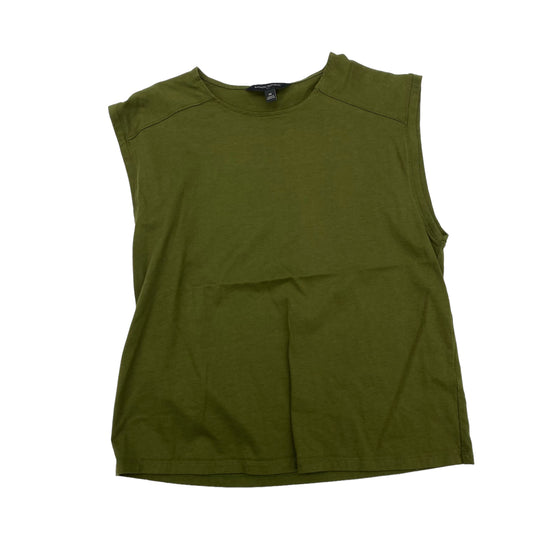 Green Top Short Sleeve Basic Banana Republic, Size M