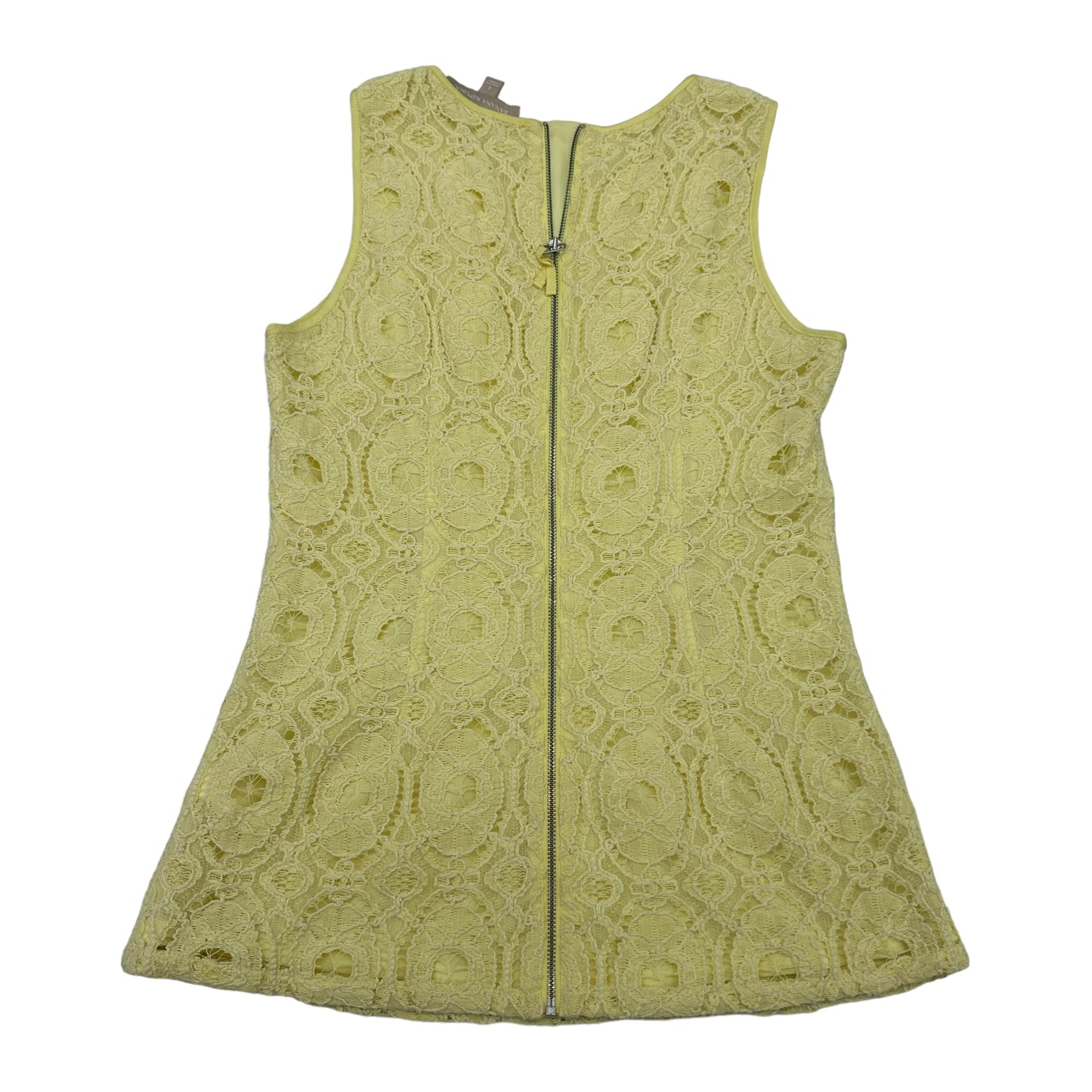 Yellow Top Sleeveless Banana Republic, Size S