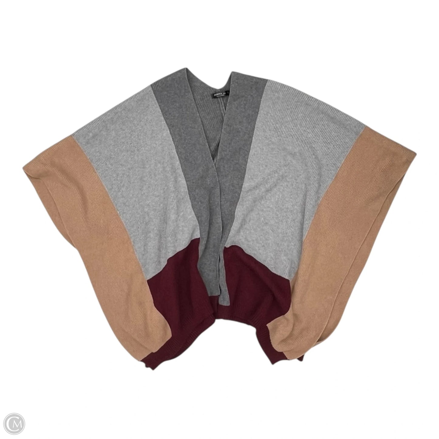 Shawl By Clothes Mentor In Grey, Size: S