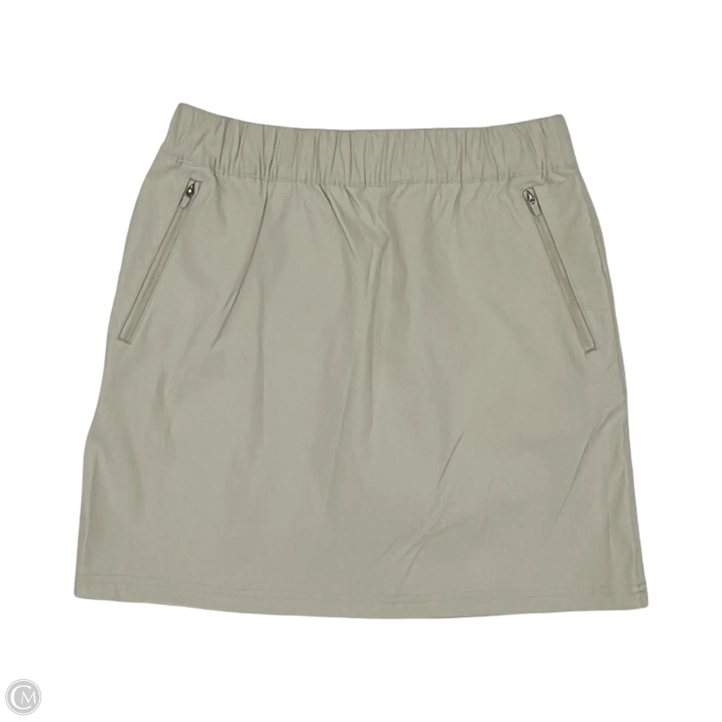 Athletic Skort By Eddie Bauer In Tan, Size: 6
