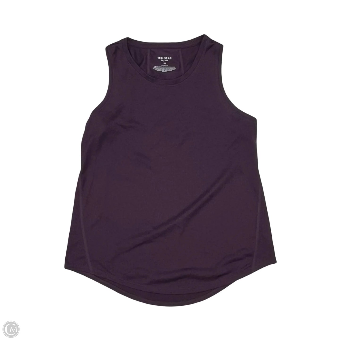 Athletic Tank Top By Tek Gear In Purple, Size: M