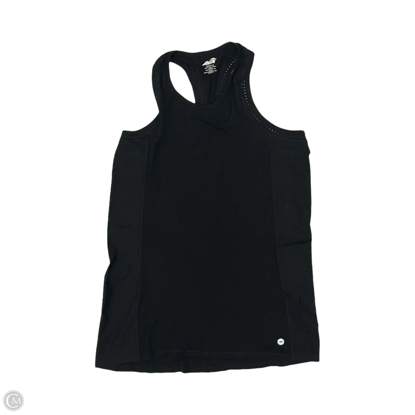 Athletic Tank Top By Avia In Black, Size: Xs