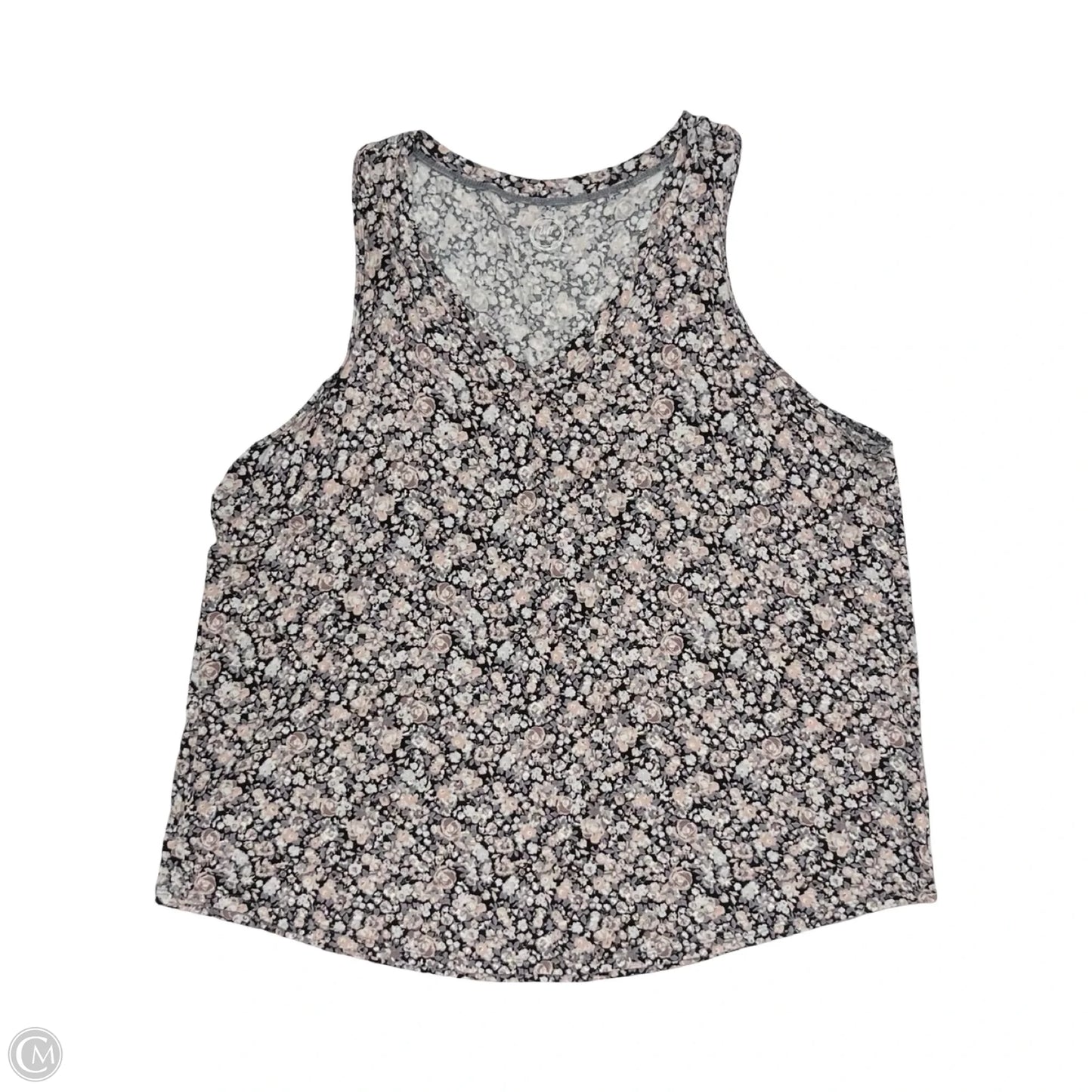 Top Sleeveless By Maurices In Floral Print, Size: 2x