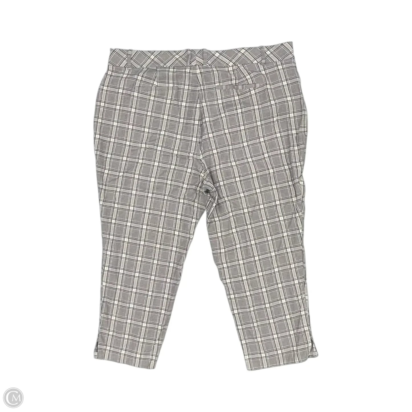 Pants Dress By Ava & Viv In Plaid Pattern, Size: 20