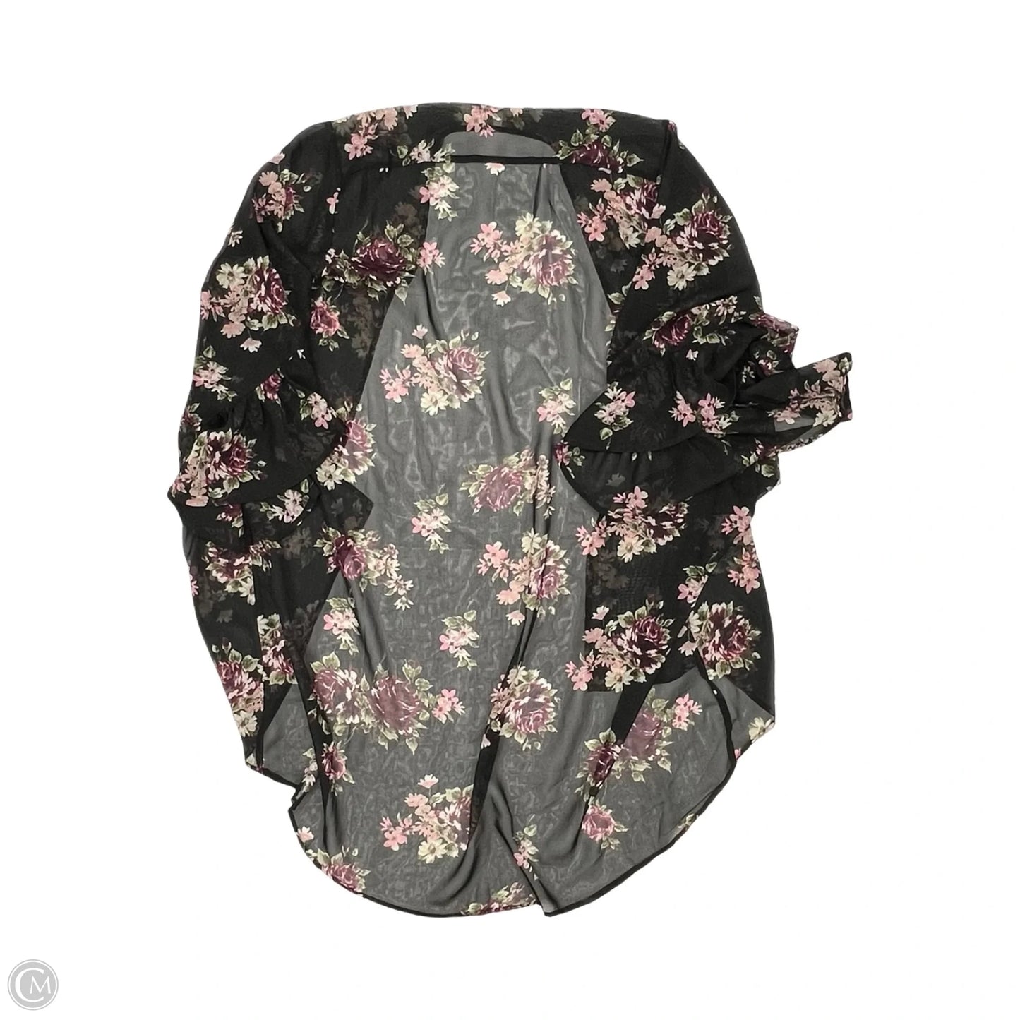 Kimono By Bobeau In Black, Size: 2x