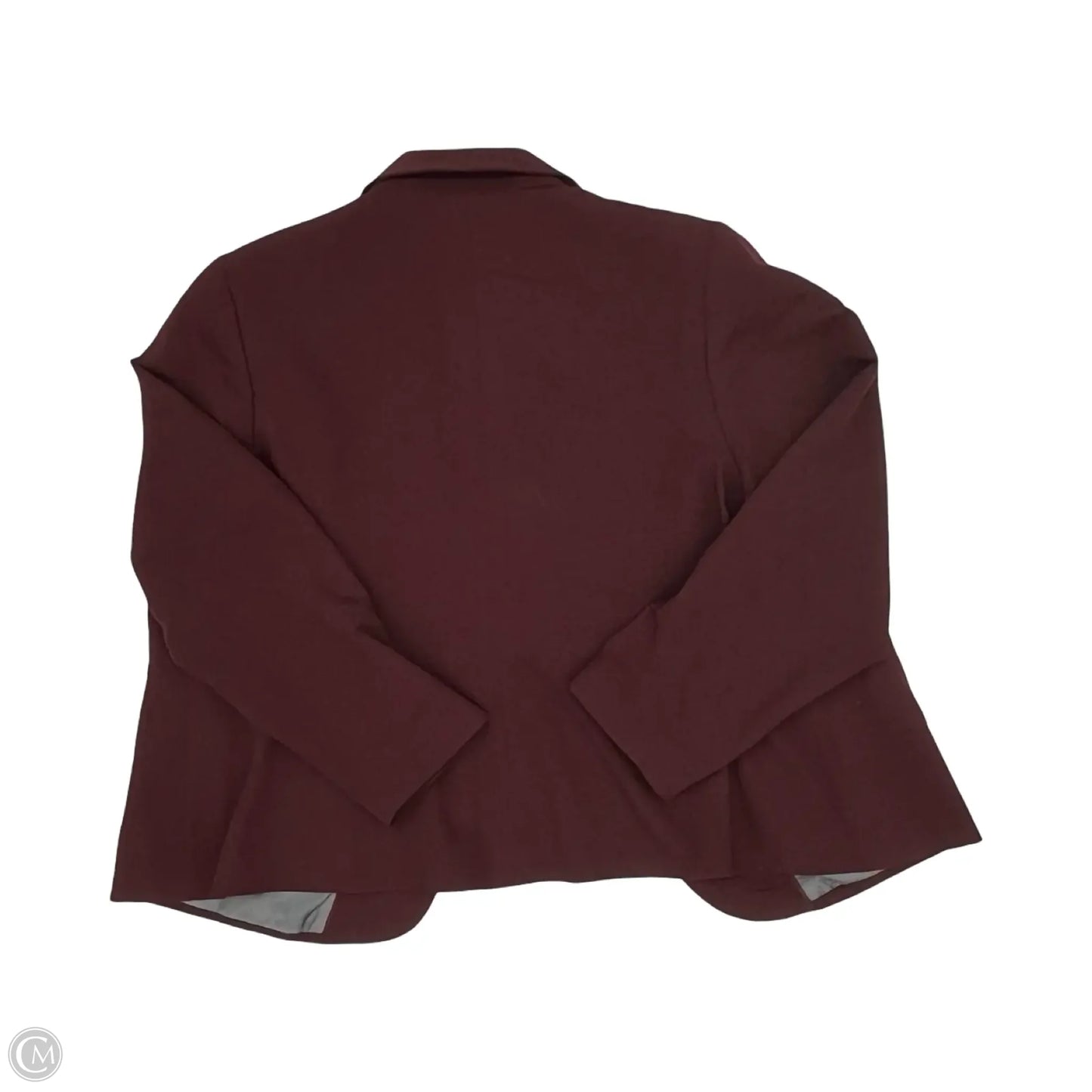 Blazer By Worthington In Maroon, Size: 3x
