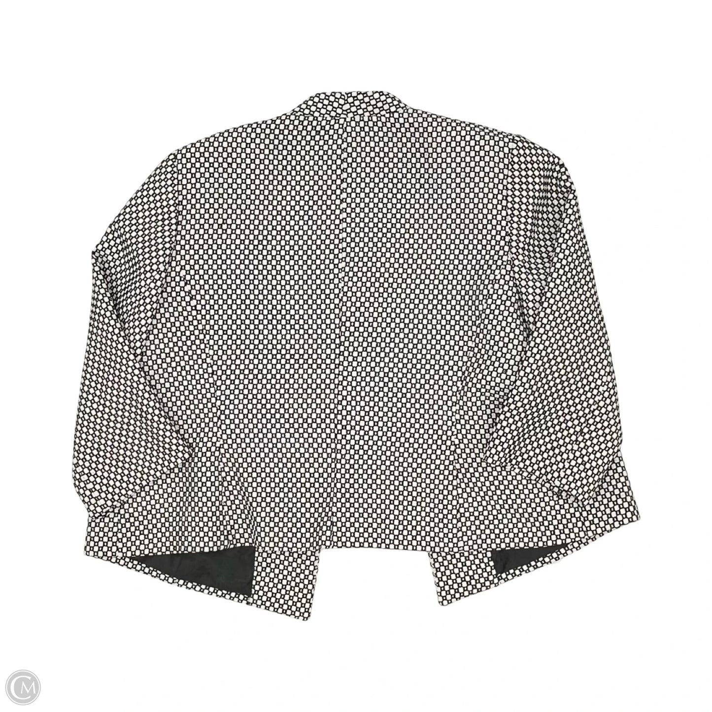 Blazer By Jones Studio In Black & White, Size: 3x