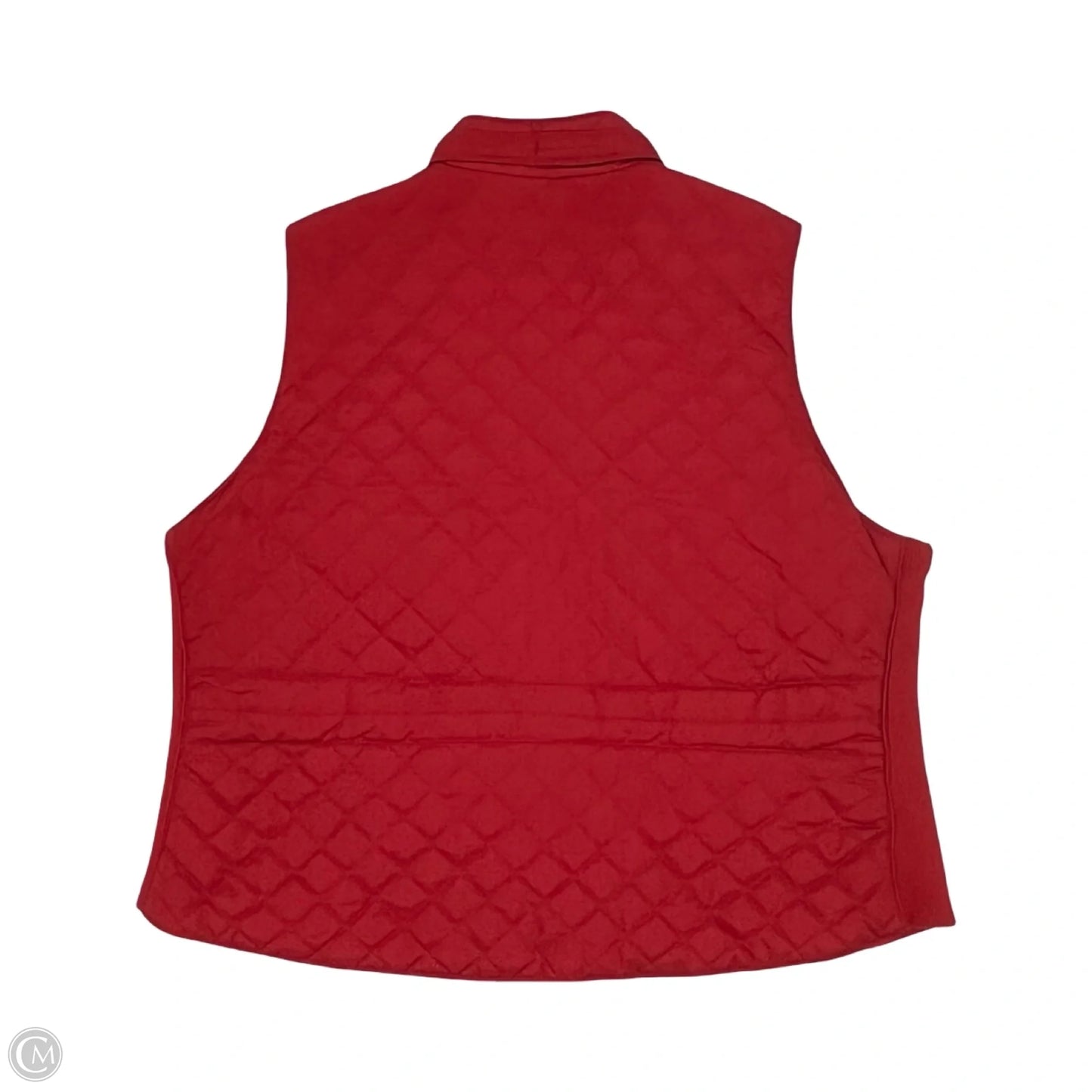 Vest Puffer & Quilted By Westport In Red, Size: 3x