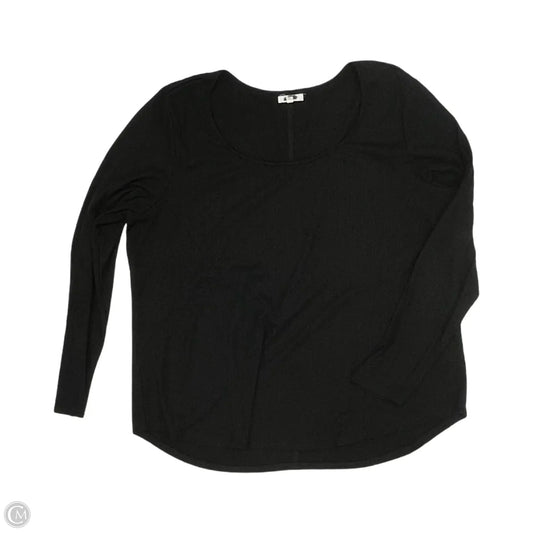 Top Long Sleeve By Maurices In Black, Size: 3x