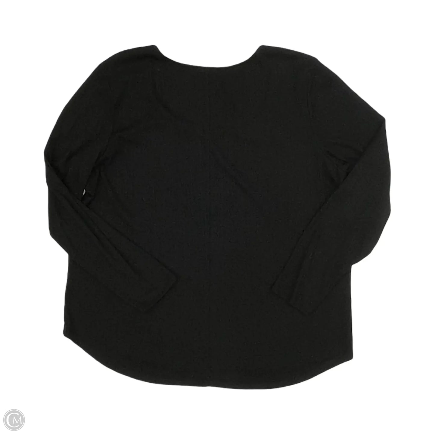 Top Long Sleeve By Maurices In Black, Size: 3x