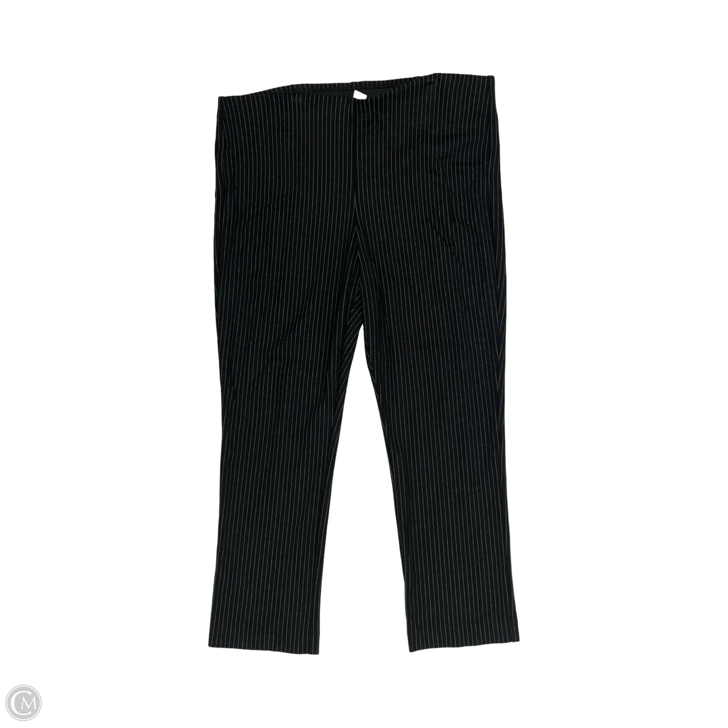 Pants Dress By Chicos In Black & White, Size: 20