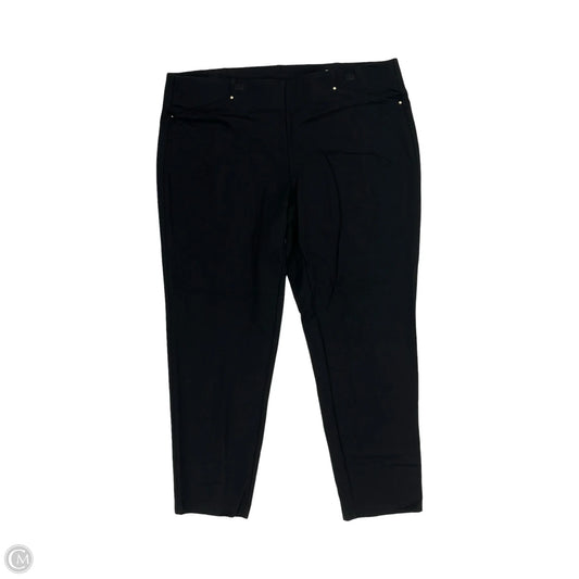 Pants Leggings By Rafaella In Black, Size: 20