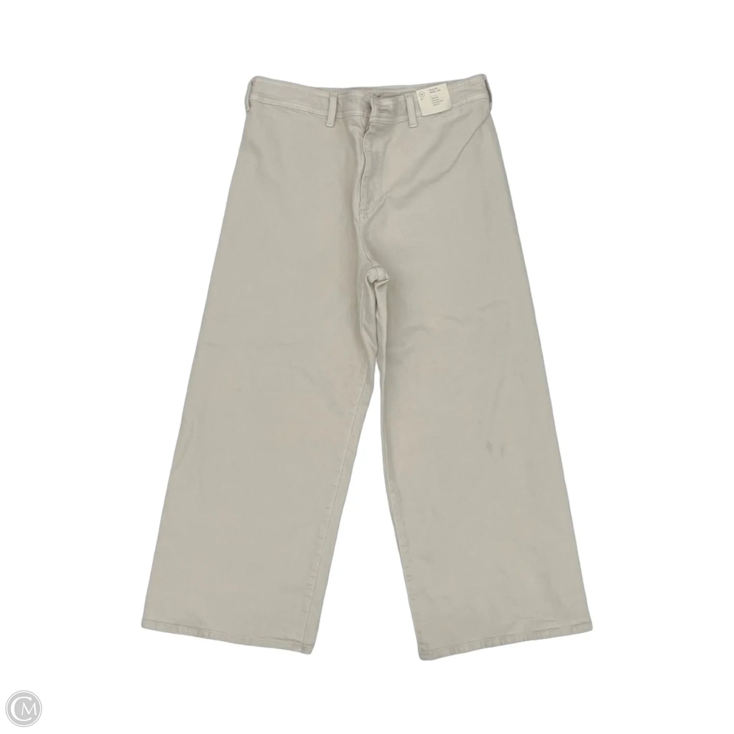 Jeans Wide Leg By Universal Thread In Tan Denim, Size: 14