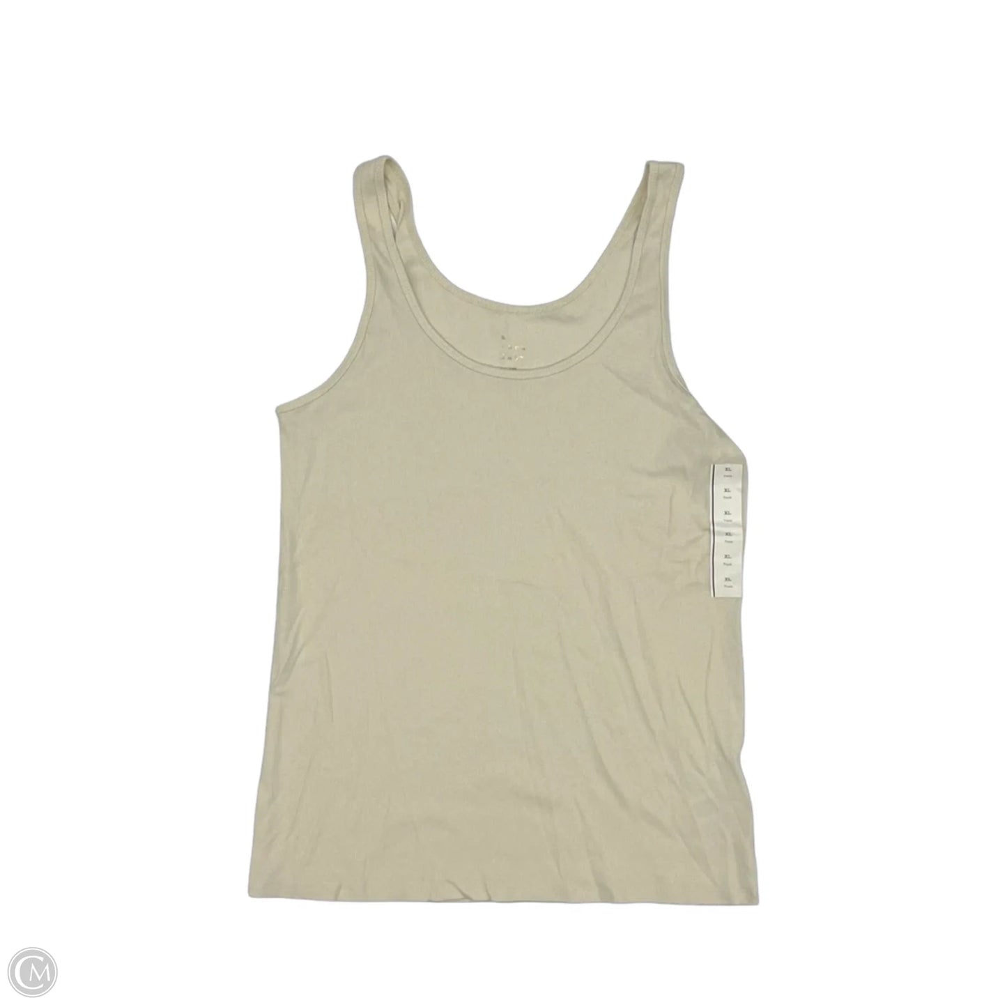 Tank Top By A New Day In Tan, Size: Xl