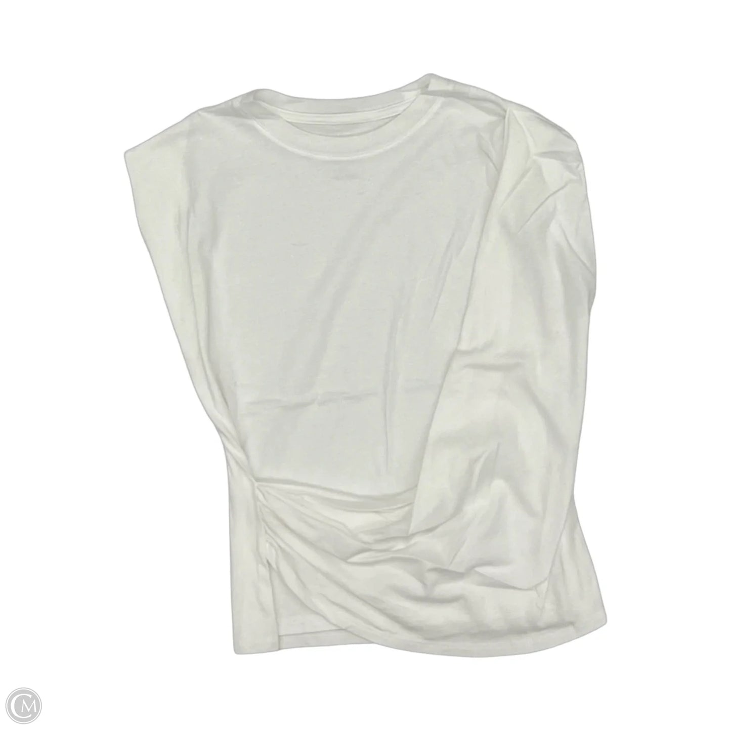 Top Short Sleeve By A New Day In White, Size: Xs